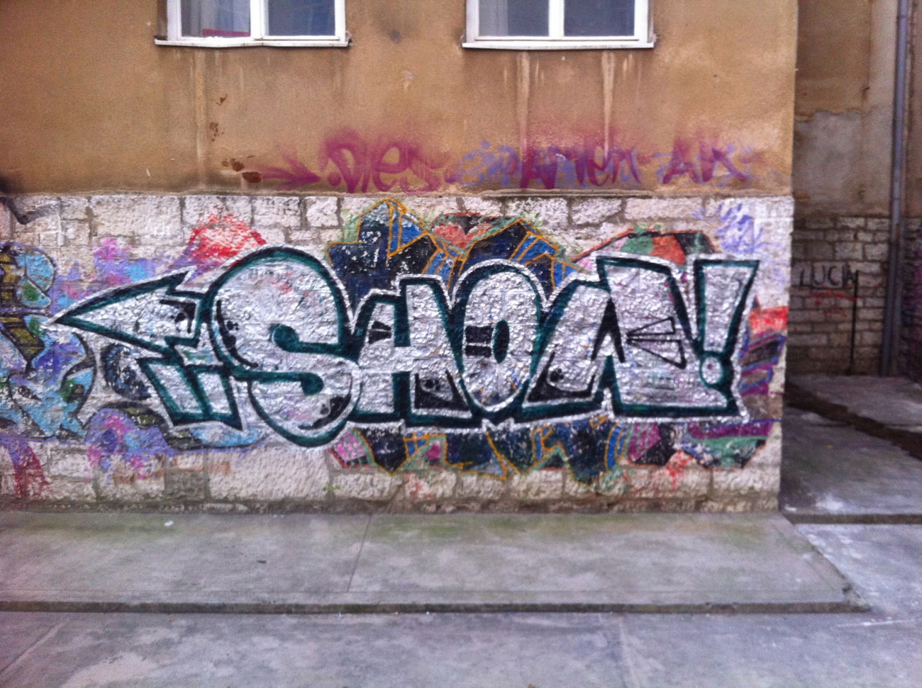 Graffiti Bombing - Photo by Showtime