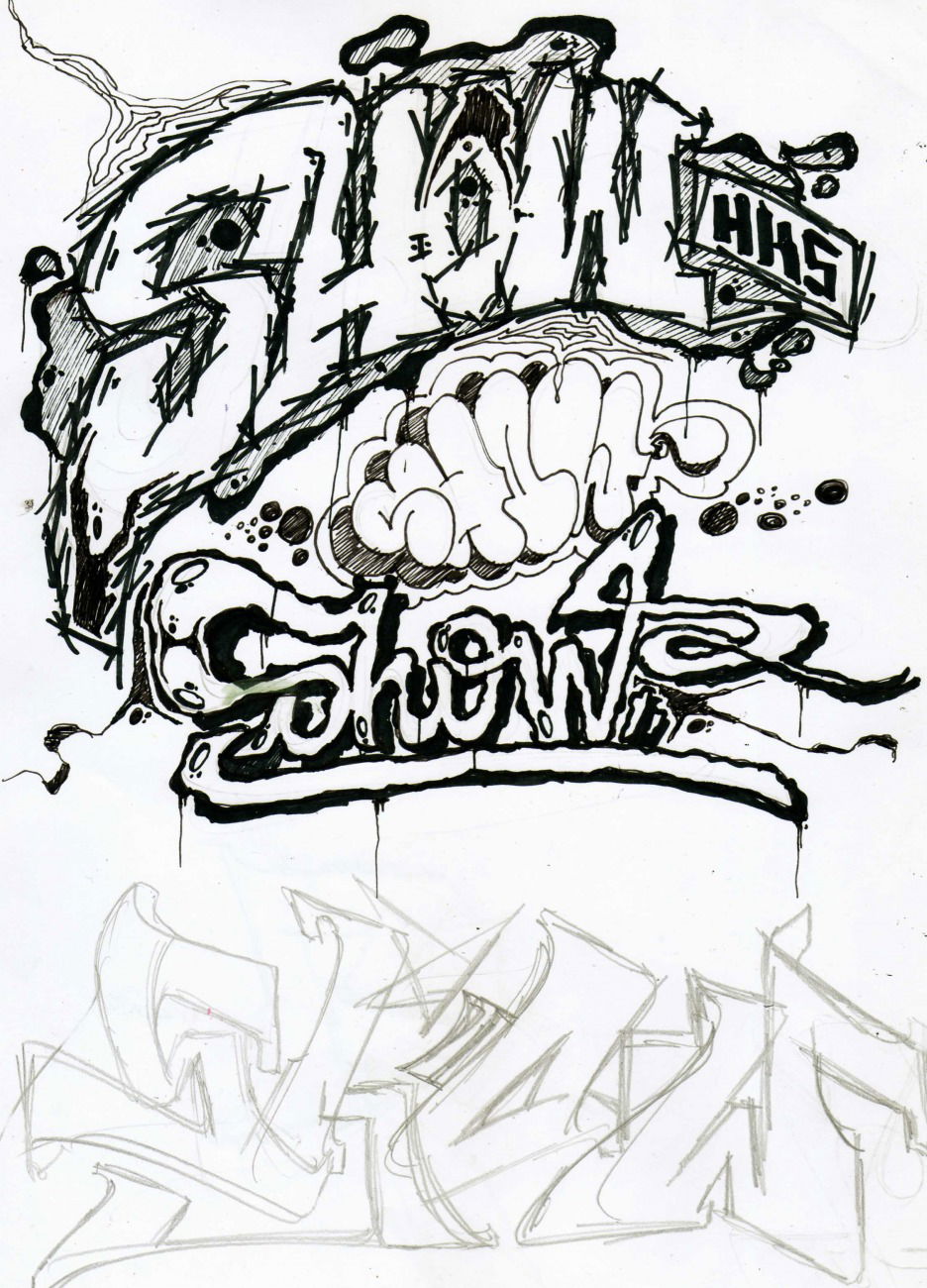 Graffiti Sketch - Photo by Showtime