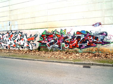 Graffiti Wall - Photo by Showtime