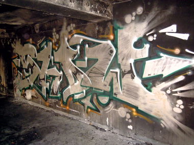Graffiti Bombing - Photo by Showtime