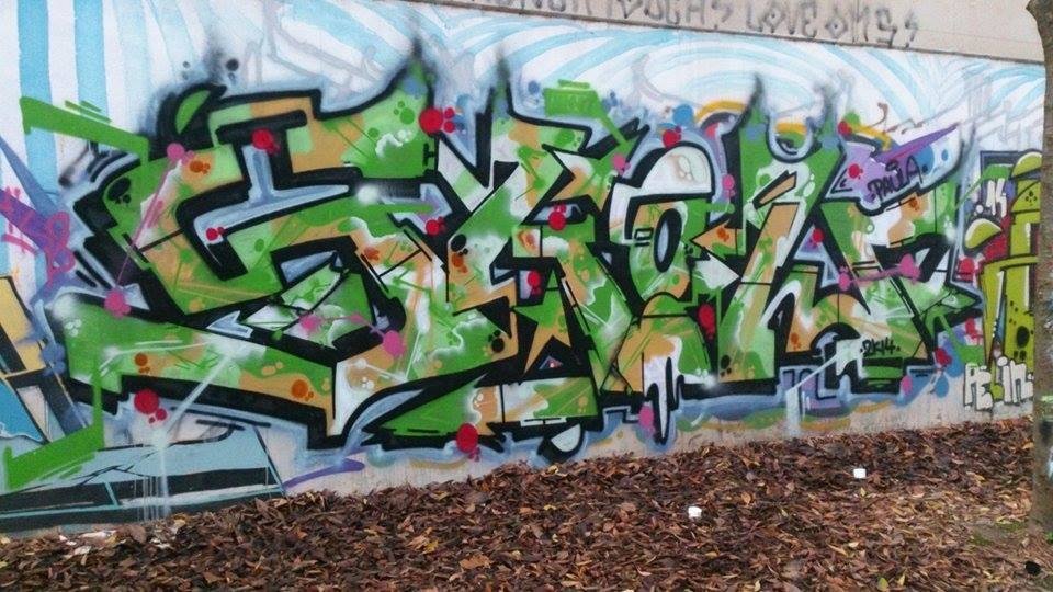Graffiti Wall - Photo by Showtime (2014)