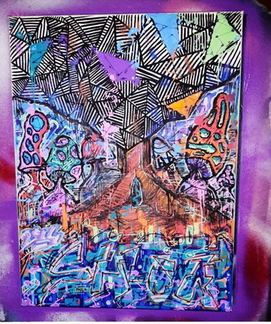Graffiti Artwork - Photo by Showtime (2014)