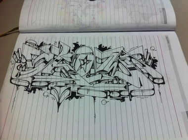 Graffiti Sketch - Photo by Showtime
