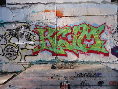 Graffiti Wall - Photo by Shroom - Bait, mick