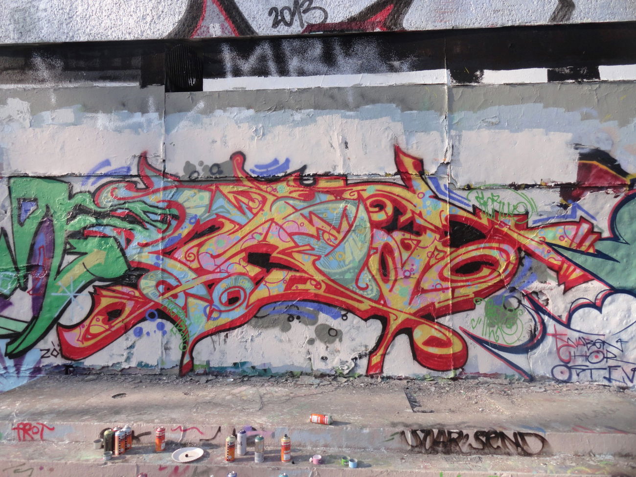Graffiti Wall - Photo by Shroom - Prot, KC, CRUELOVE