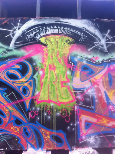 Graffiti Wall - Photo by Shroom - Prot, KC, Mick