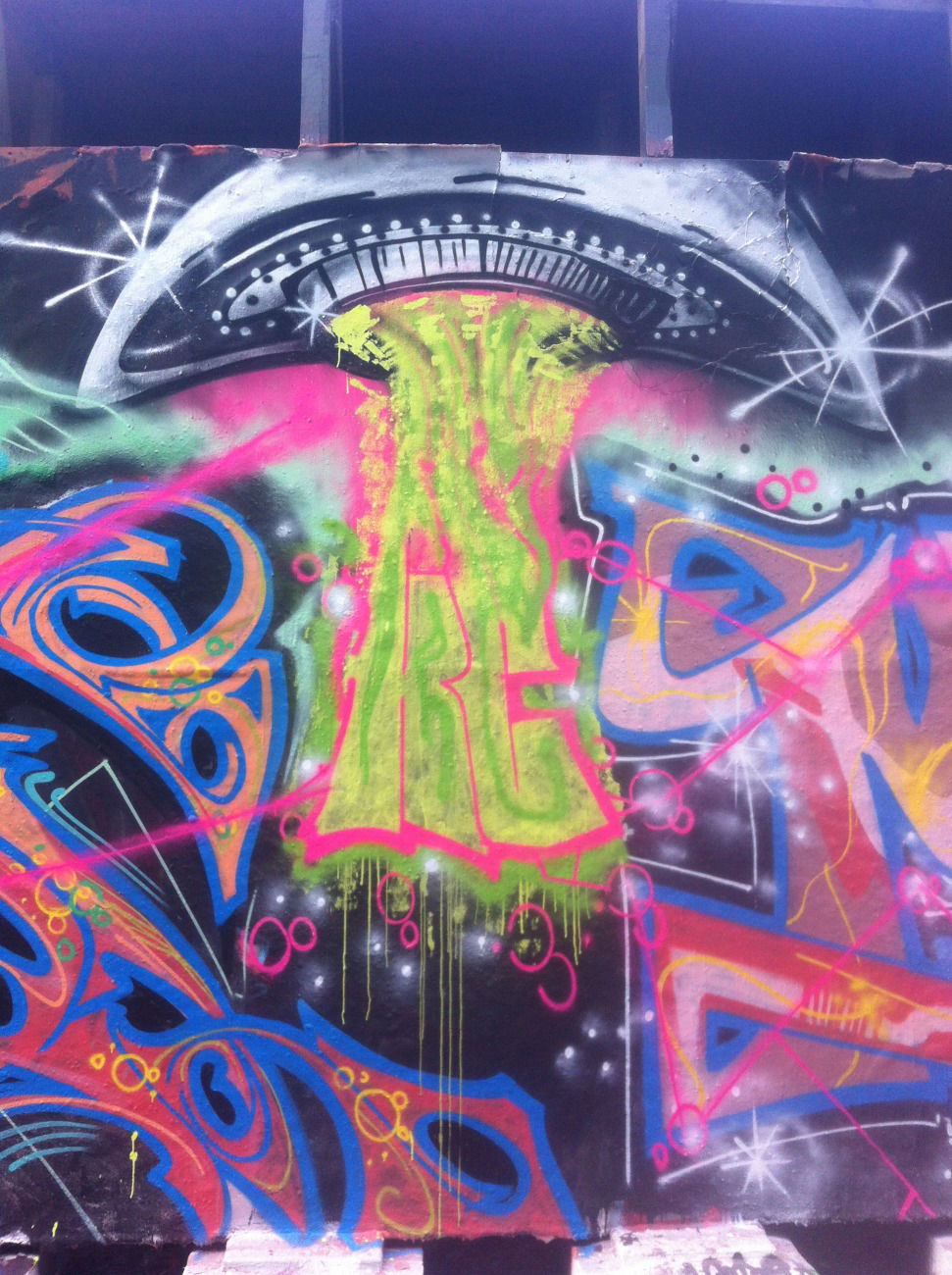 Graffiti Wall - Photo by Shroom - Prot, KC, Mick