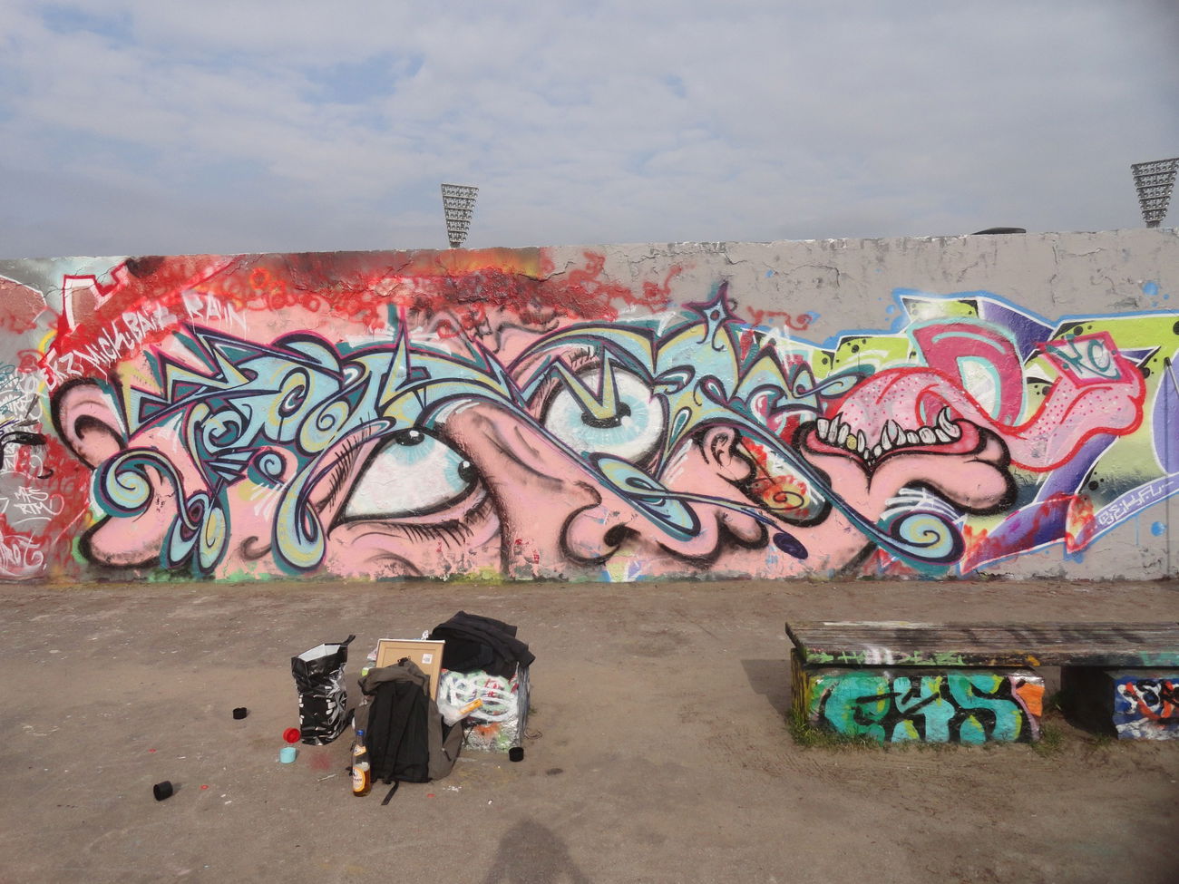 Graffiti Wall - Photo by Shroom - Prot, KC, LSD