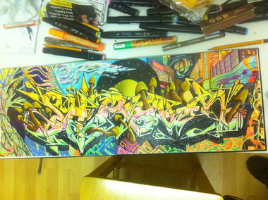 Graffiti Sketch - Photo by Shroom - Shroom, Kc, Psychedelic