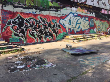 Graffiti Wall - Photo by Shroom - Rain, Mick, Prot