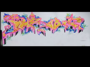 Graffiti Sketch - Photo by Shroom - Shroom, KC, Prot