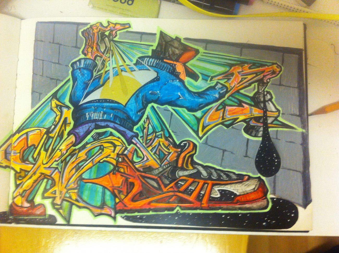 Graffiti Sketch - Photo by Shroom - master, of, the