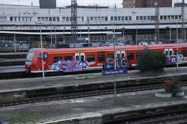 Graffiti Train - Photo by ShrotterSpotter - germany, pott (2015)