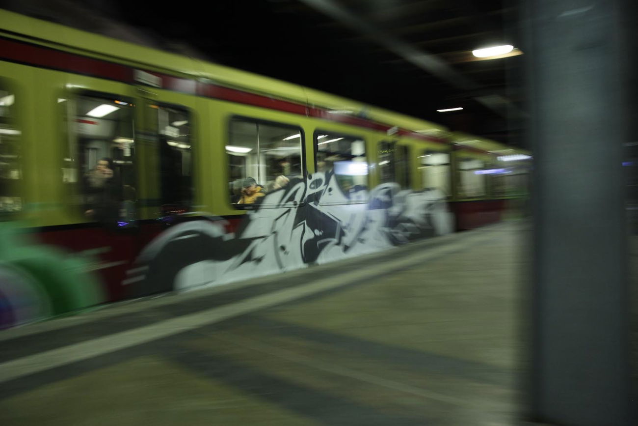 Graffiti Train - Photo by ShrotterSpotter - berlin (2015)