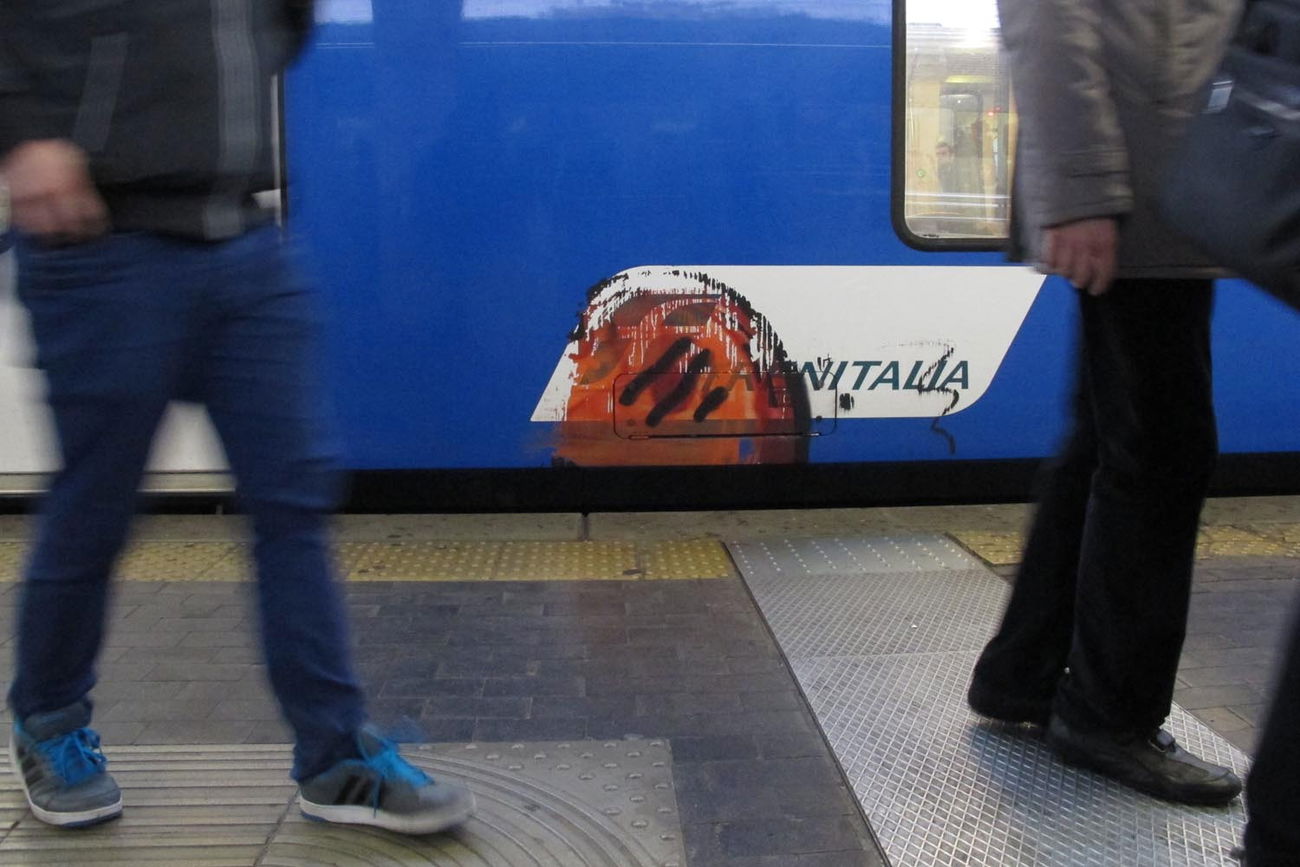 Graffiti Train - Photo by ShrotterSpotter - italy (2015)