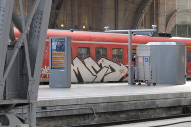 Graffiti Train in Leipzig - Photo by ShrotterSpotter - MCD (2013)