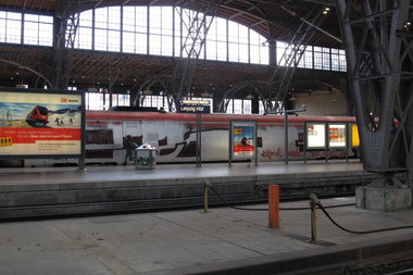 Graffiti Train in Leipzig - Photo by ShrotterSpotter - Wholecar, ZBG (2013)