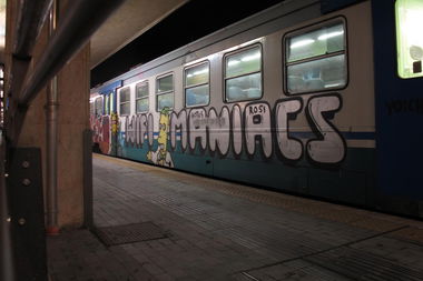 Graffiti Train - Photo by ShrotterSpotter (2015)
