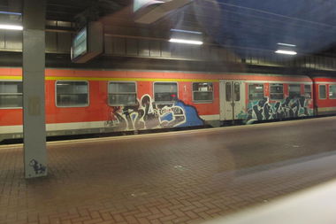 Graffiti Train - Photo by ShrotterSpotter - germany (2015)