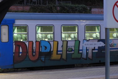 Graffiti Train - Photo by ShrotterSpotter - italy (2015)