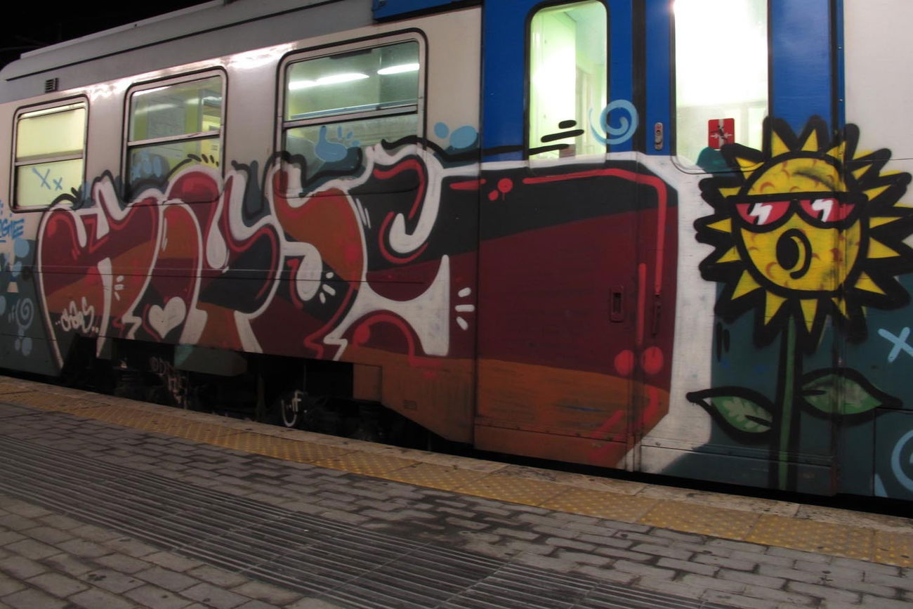 Graffiti Train - Photo by ShrotterSpotter (2015)