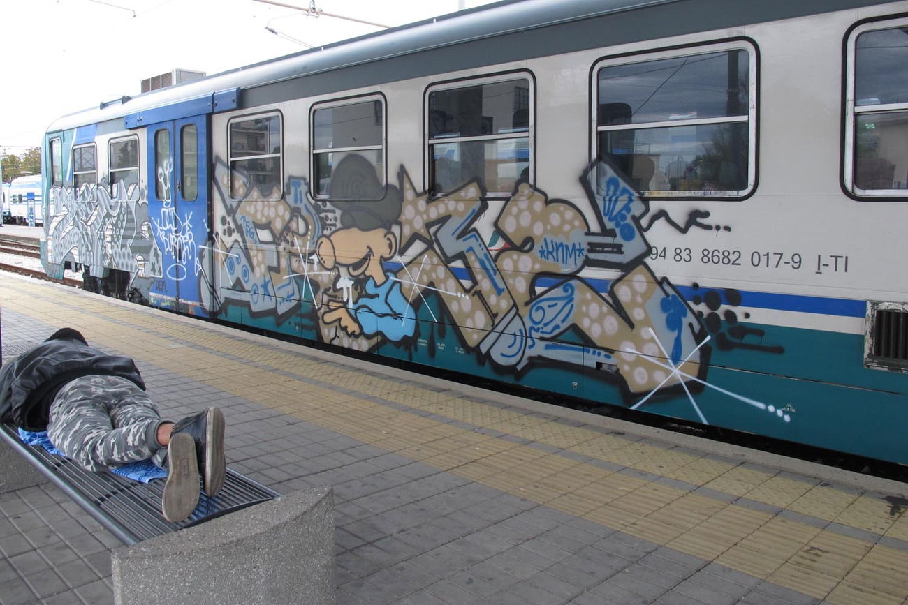Graffiti Train - Photo by ShrotterSpotter (2015)