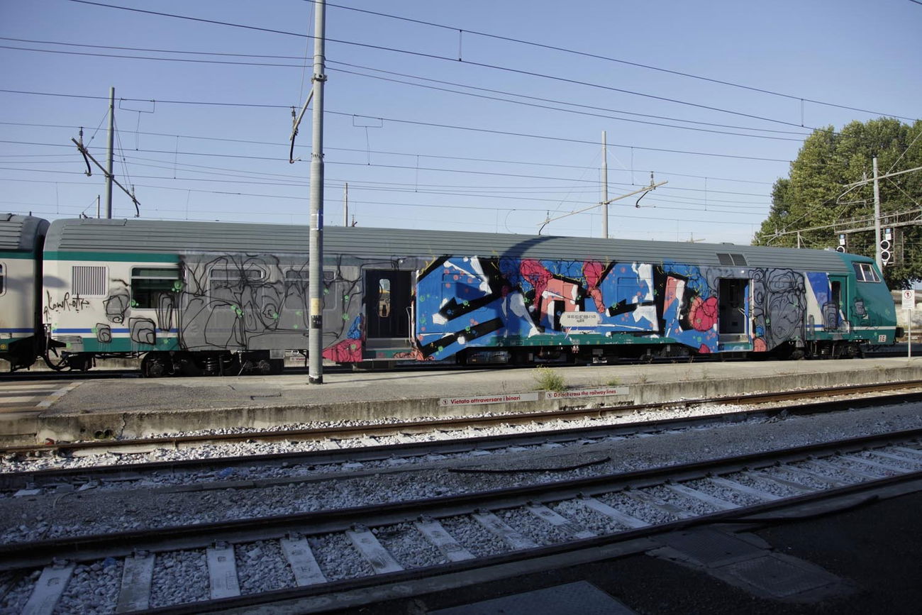 Graffiti Train - Photo by ShrotterSpotter - venice (2015)