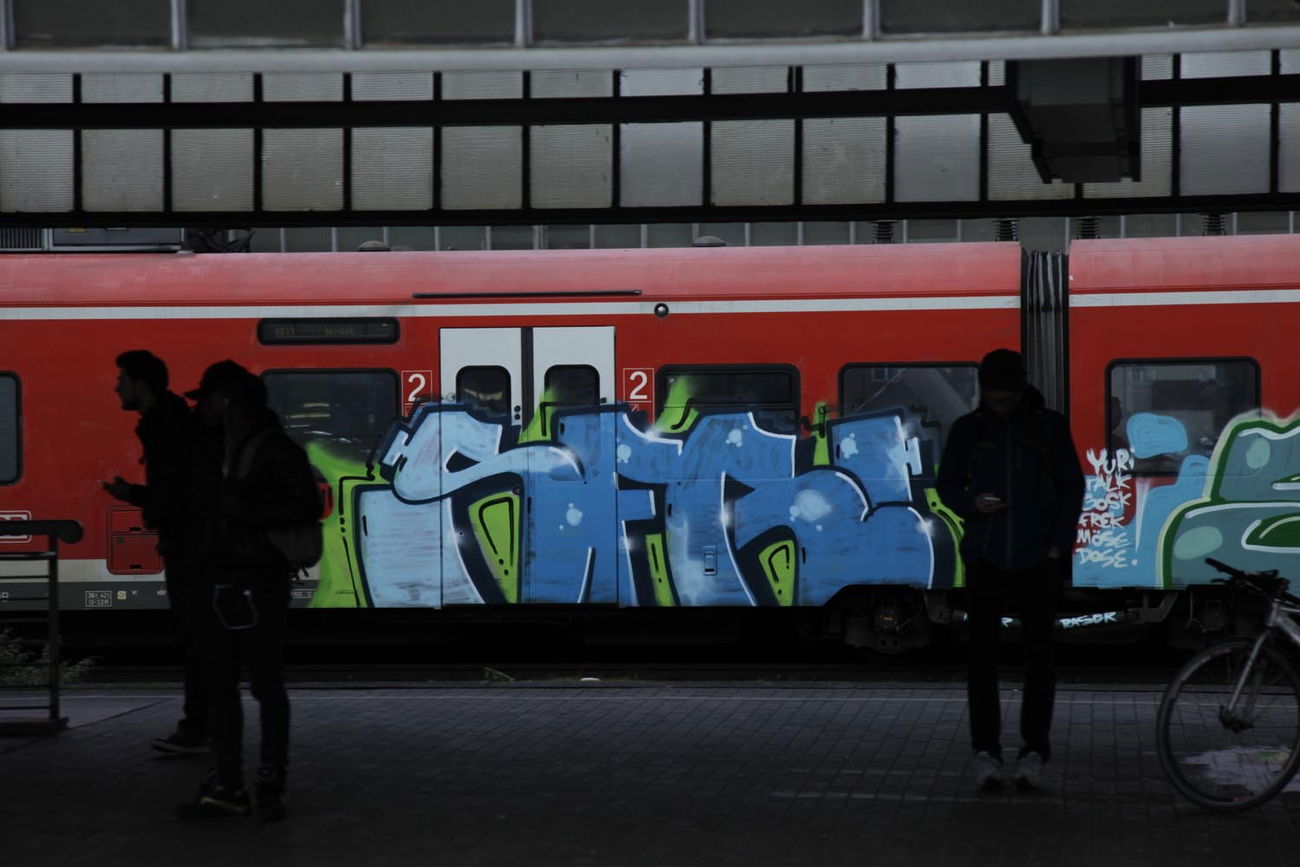 Graffiti Train - Photo by ShrotterSpotter - germany, pott (2015)