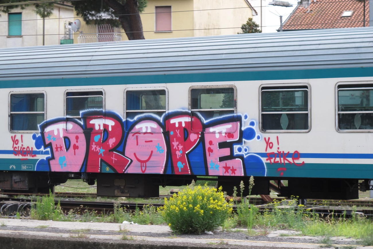 Graffiti Train - Photo by ShrotterSpotter (2015)