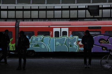 Graffiti Train - Photo by ShrotterSpotter - germany, pott (2015)