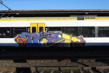 Graffiti Train - Photo by ShrotterSpotter - germany (2015)