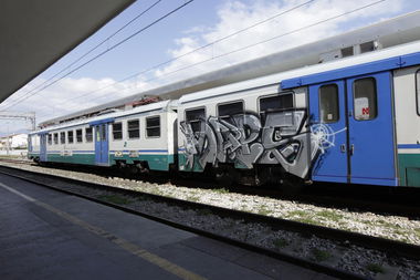 Graffiti Train - Photo by ShrotterSpotter - italy (2016)