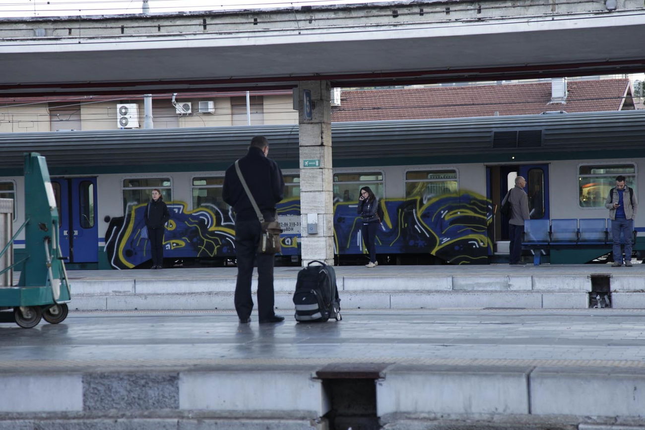 Graffiti Train - Photo by ShrotterSpotter - veneto (2015)