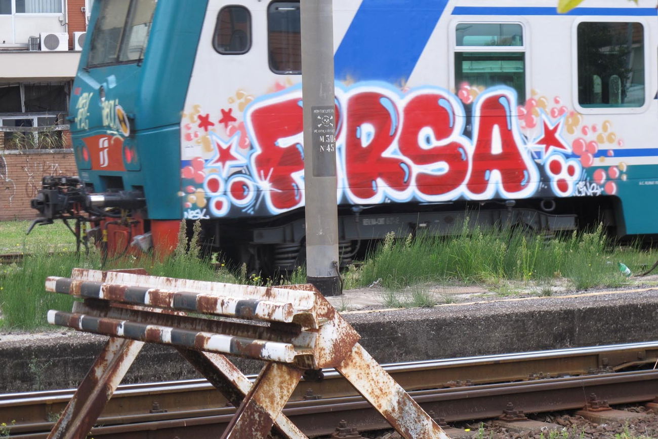 Graffiti Train - Photo by ShrotterSpotter (2015)