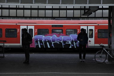 Graffiti Train - Photo by ShrotterSpotter - germany, pott (2015)