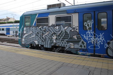 Graffiti Train - Photo by ShrotterSpotter (2015)