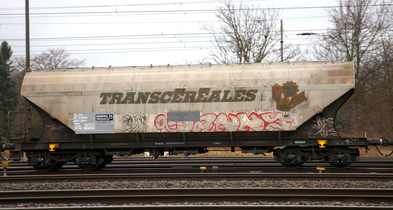 Graffiti Train - Photo by ShrotterSpotter - Danny, transcereales, ris (2014)