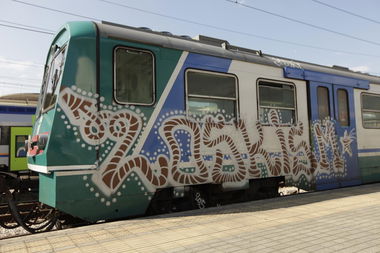 Graffiti Train - Photo by ShrotterSpotter - italy (2016)