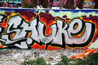 Graffiti Wall - Photo by Shuke - hamburg, shuke, qvd