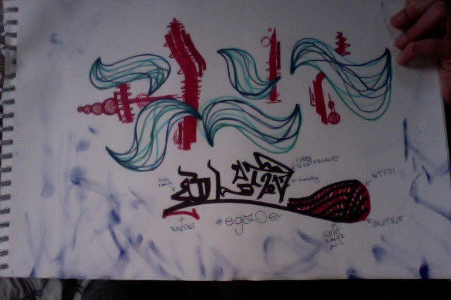 Graffiti Wall - Photo by Sibbedyhartha