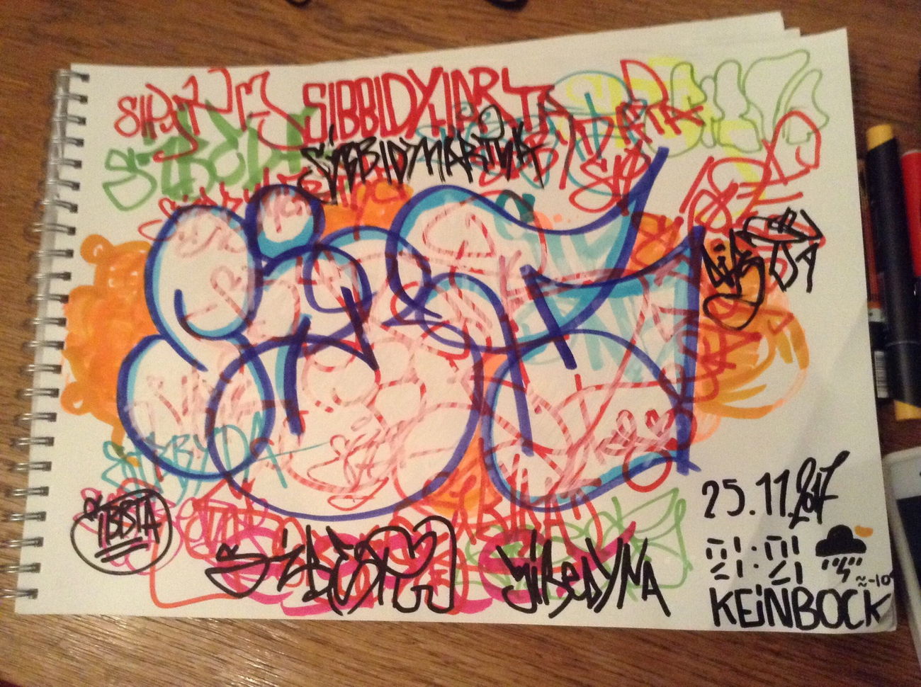 Graffiti Sketch - Photo by Sibbedyhartha - Siddhartha (2017)