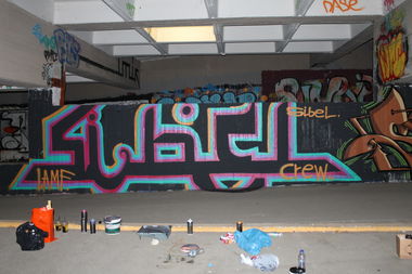 Graffiti Wall - Photo by Sibel (2015)