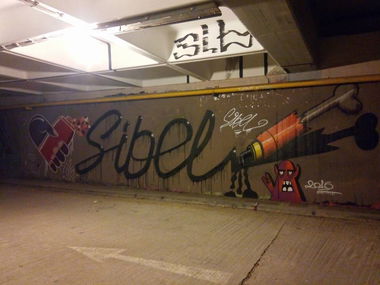 Graffiti Wall - Photo by Sibel