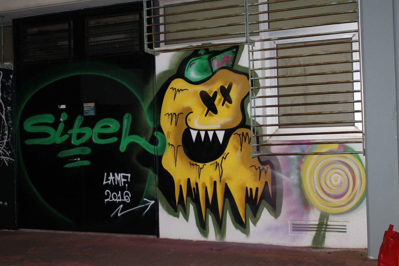 Graffiti Bombing in Athens - Photo by Sibel - sibel, 2016, graffiti (2016)