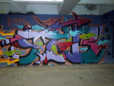 Graffiti Wall - Photo by Sibel - sibel, 2016, graffiti (2016)