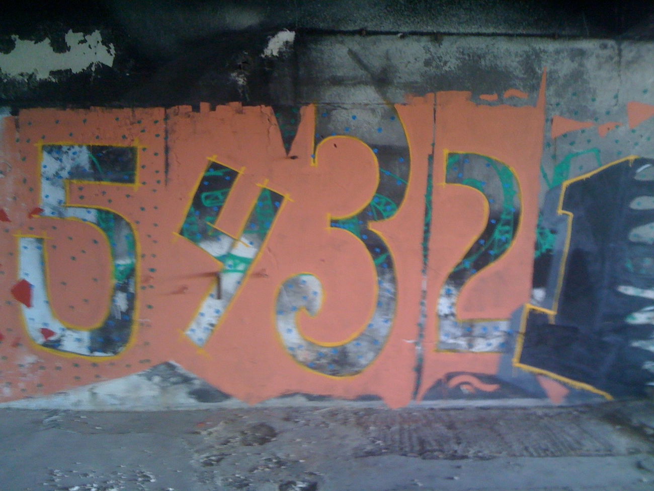 Graffiti Wall in Athens - Photo by Sibel (2012)