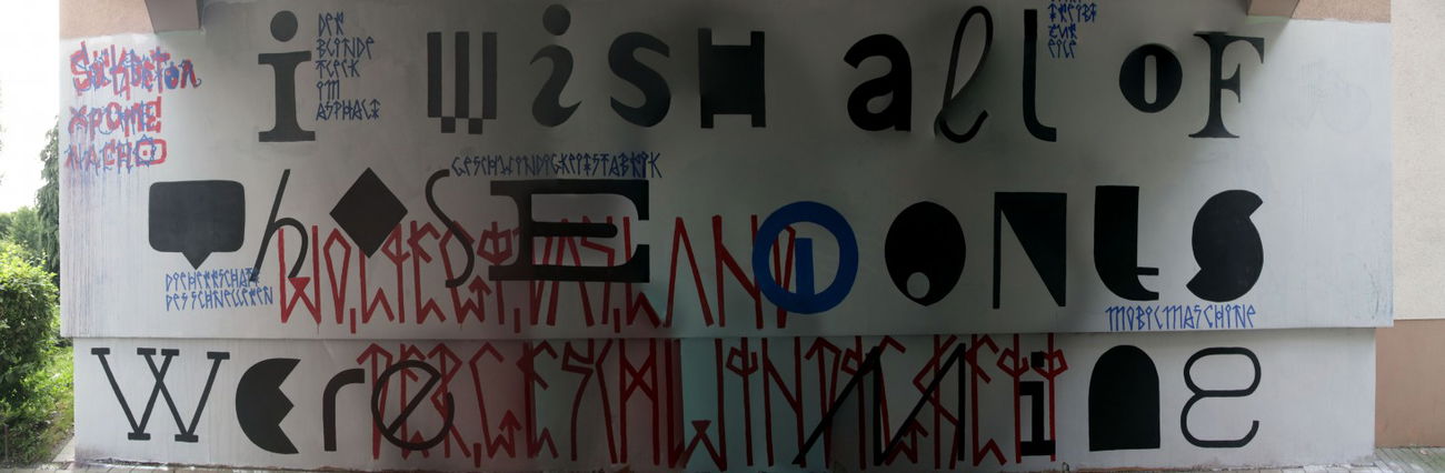 Graffiti Wall in Dresden - Photo by Sichtbetong - dresden, sichtbeton, prohlis (2010)