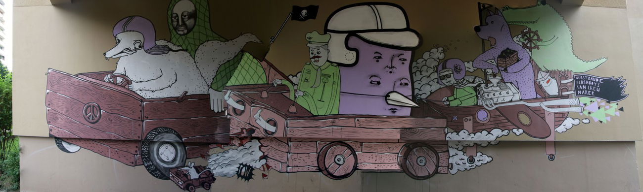 Graffiti Wall in Dresden - Photo by Sichtbetong - dresden, graffiti, sichtbeton (2010)