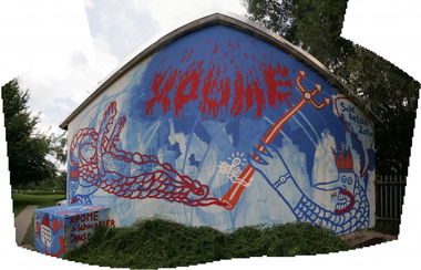 Graffiti Wall in Dresden - Photo by Sichtbetong - dresden, graffiti, prohlis (2010)