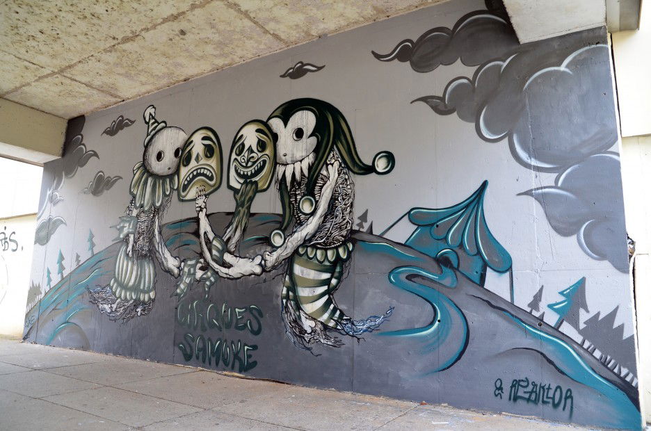 Graffiti Wall - Photo by Sichtbetong - dresden, sichtbeton, prohlis (2011)
